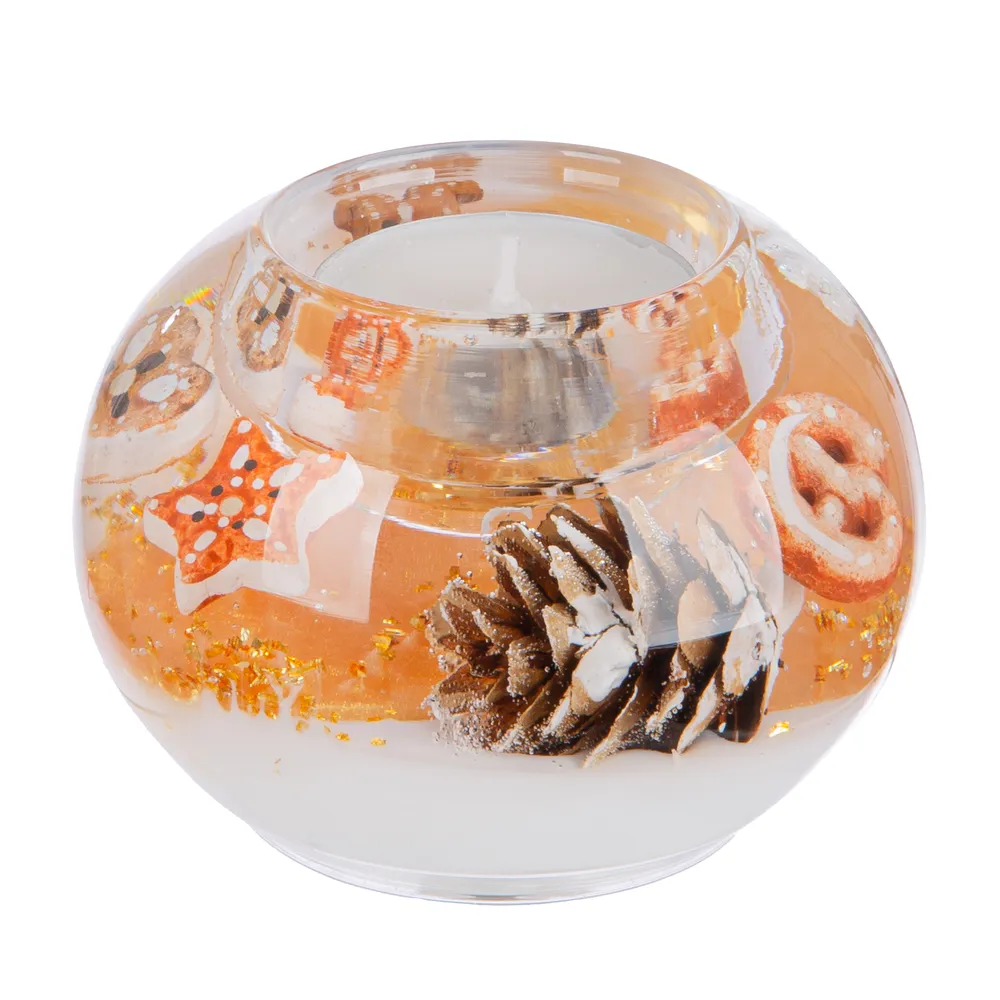 Gilde - Dreamlight Teelichtleuchter Gingerbread