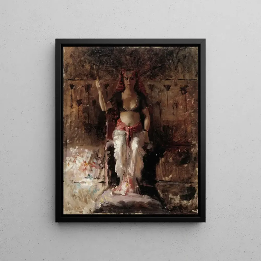 Ägyptische Königin - Albert Edelfelt | Kunstdruck