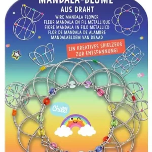 Happy Day Mandala-Blume aus Draht