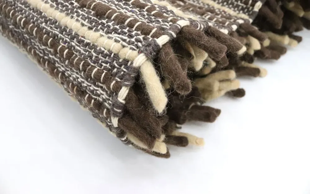 Hochflor Teppich 198 x 129 cm