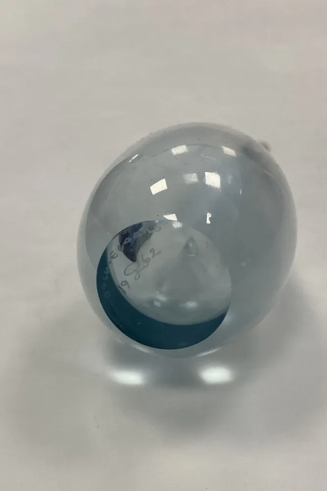 Holmegaard Duckling / Næb-Vase af klart glas
