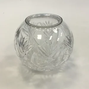 Holmegaard Kristallglas Kugelförmige Vase