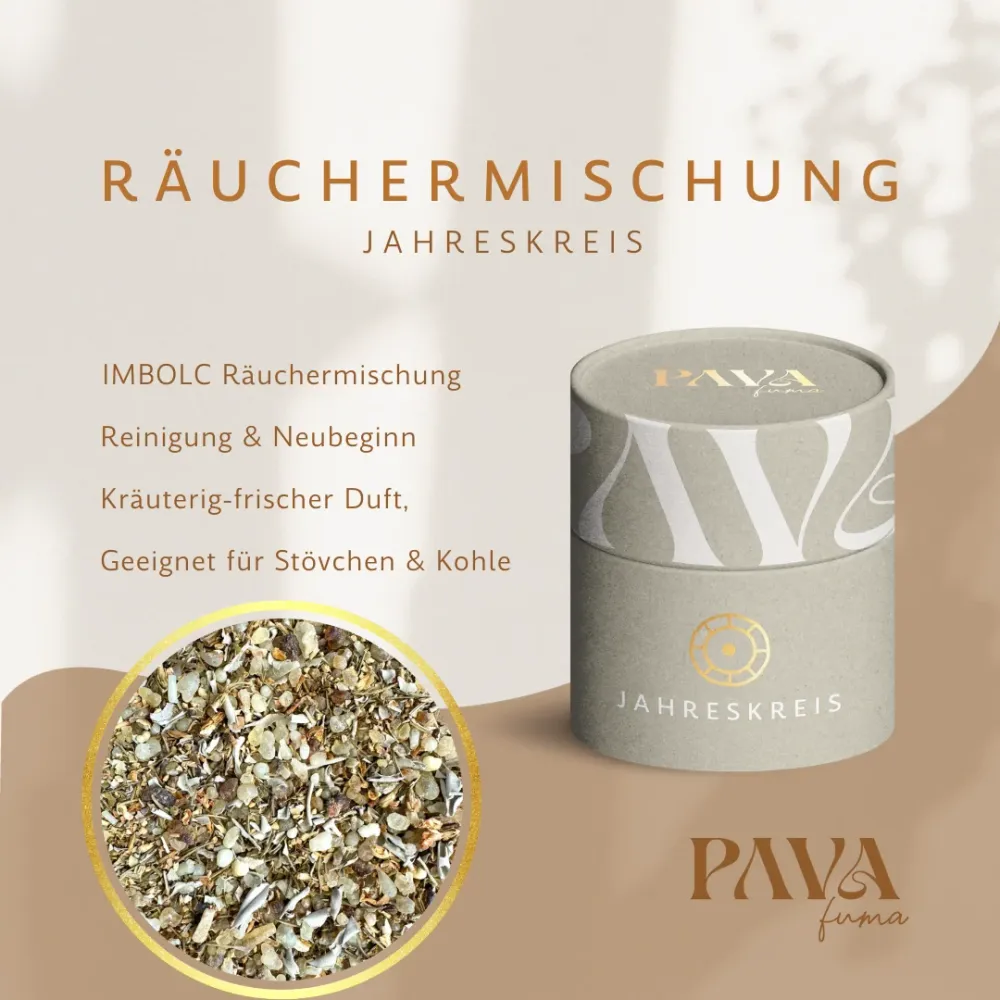 Imbolc Jahreskreis Räuchermischung