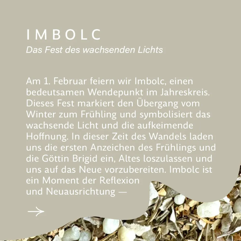 Imbolc Jahreskreis Räuchermischung