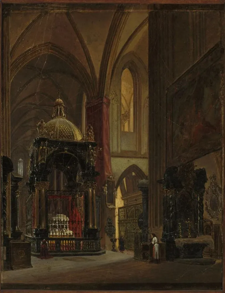 Innenansicht der Wawel-Kathedrale - Aleksander Gryglewski | Kunstdruck