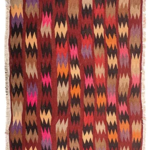 Kelim Teppich - Old 114 x 90 cm - mehrfarbig
