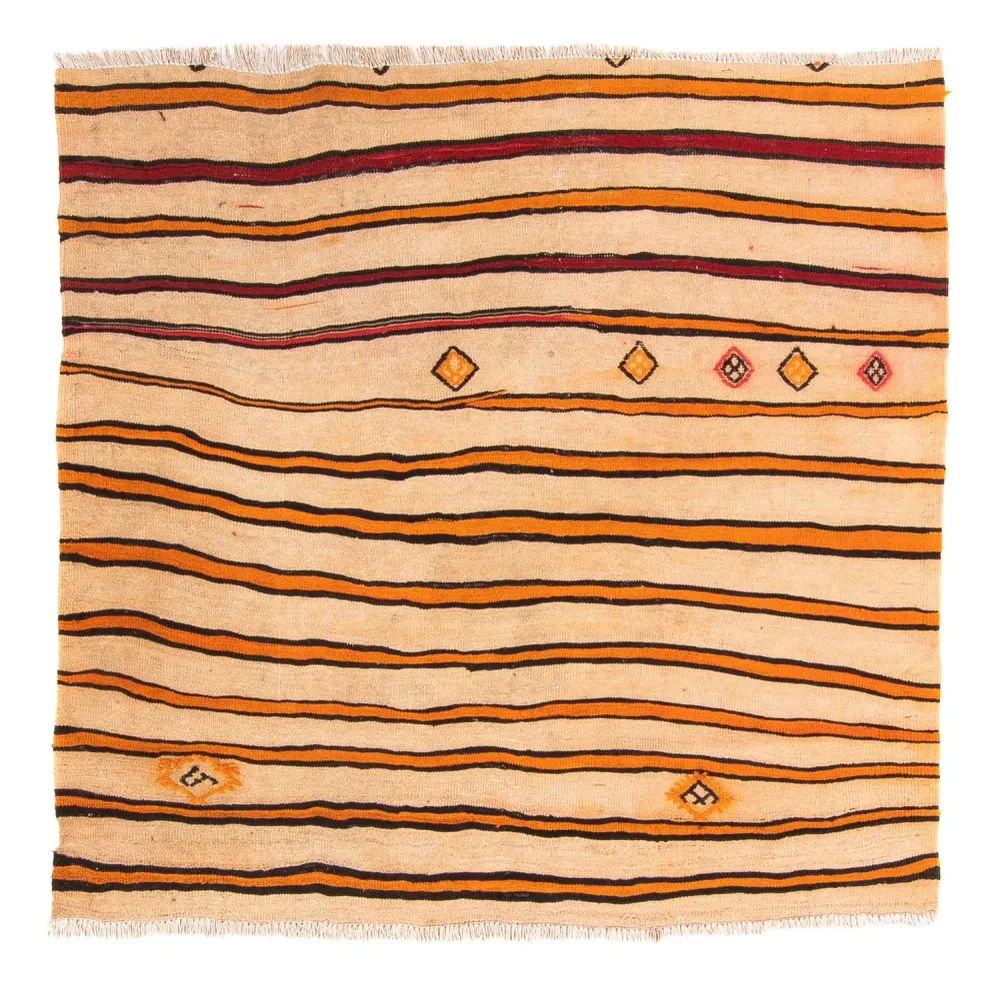 Kelim Teppich - Old 147 x 150 cm - mehrfarbig