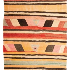 Kelim Teppich - Old 150 x 116 cm - mehrfarbig