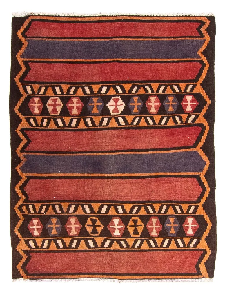 Kelim Teppich - Old 180 x 140 cm - mehrfarbig