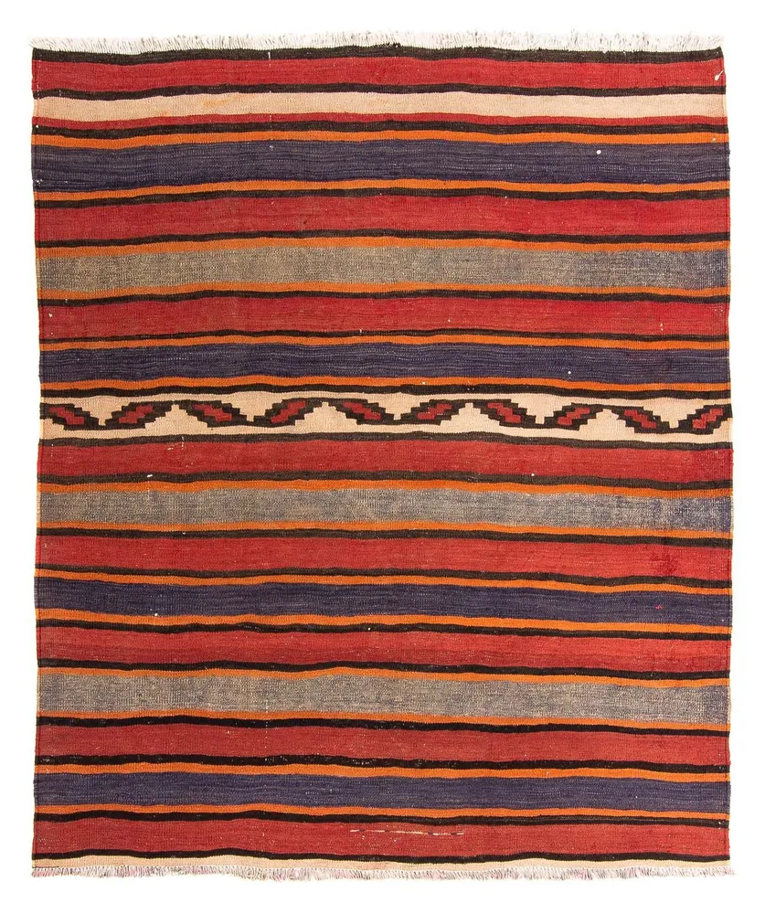Kelim Teppich - Old 180 x 160 cm - mehrfarbig