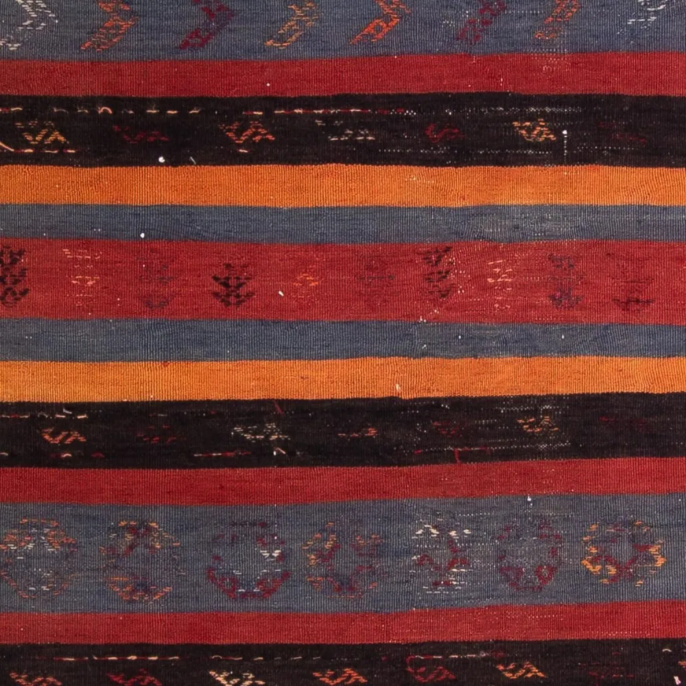Kelim Teppich - Old 205 x 160 cm - mehrfarbig