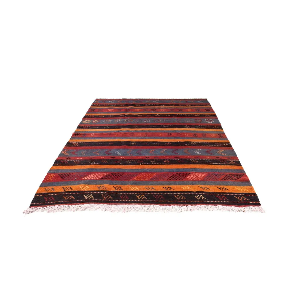 Kelim Teppich - Old 205 x 160 cm - mehrfarbig