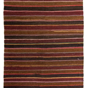 Kelim Teppich - Old 205 x 170 cm - mehrfarbig