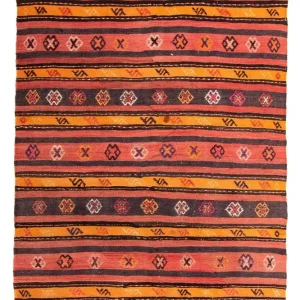Kelim Teppich - Old 210 x 150 cm - mehrfarbig