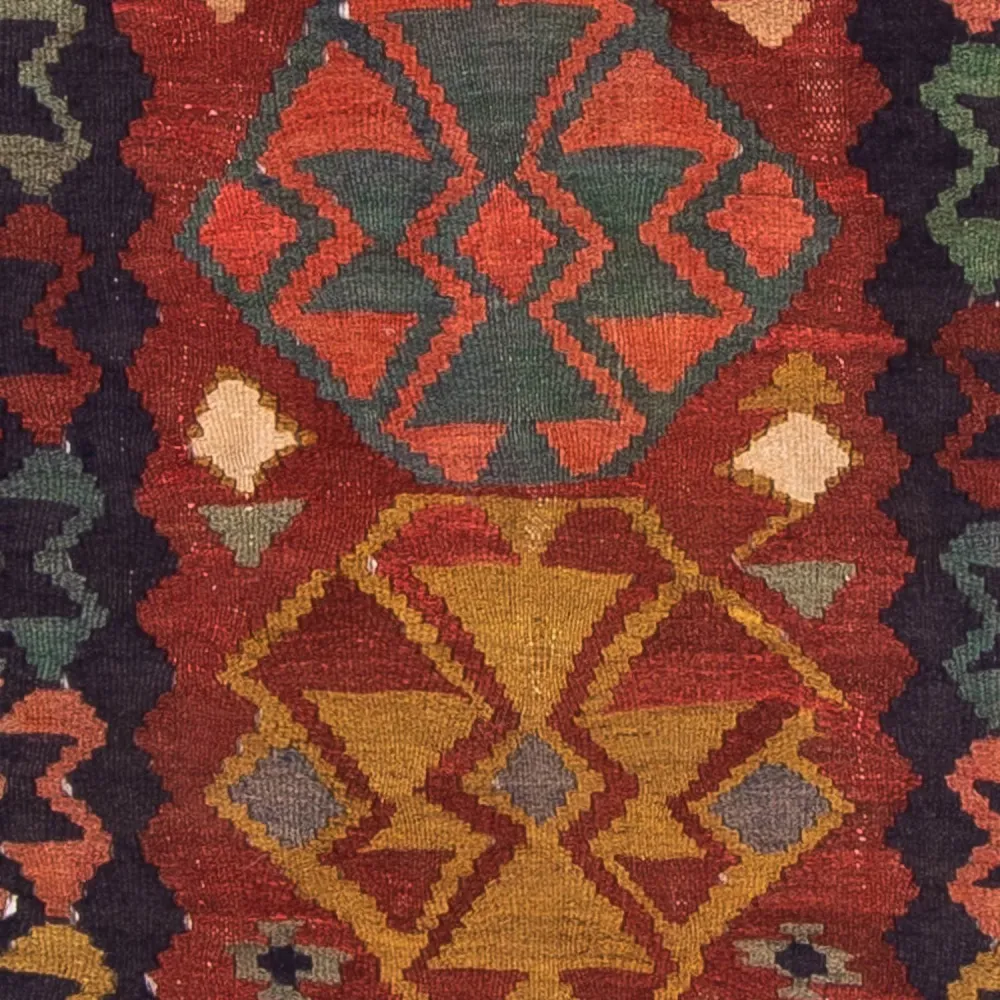 Kelim Teppich - Old 230 x 110 cm - mehrfarbig