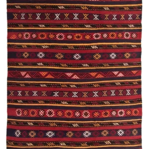 Kelim Teppich - Old 250 x 145 cm - mehrfarbig