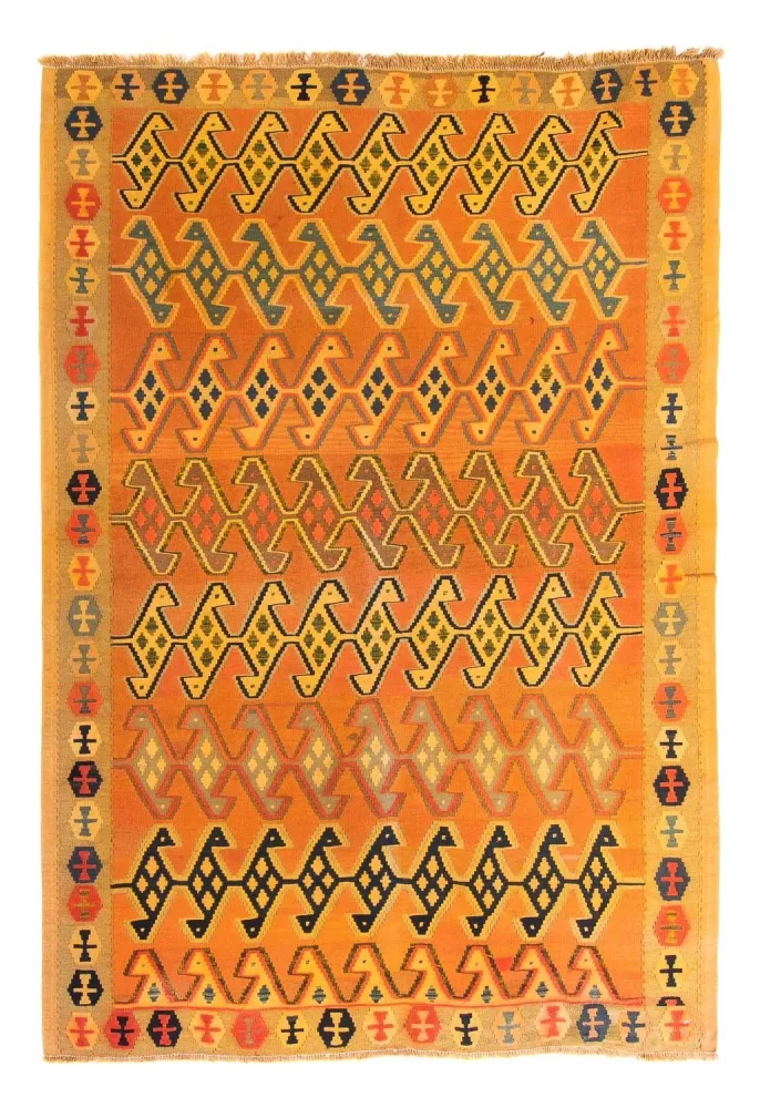 Kelim Teppich - Old 250 x 180 cm - mehrfarbig