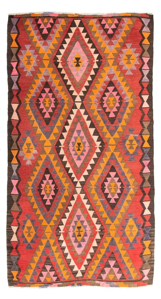 Kelim Teppich - Old 300 x 180 cm - mehrfarbig