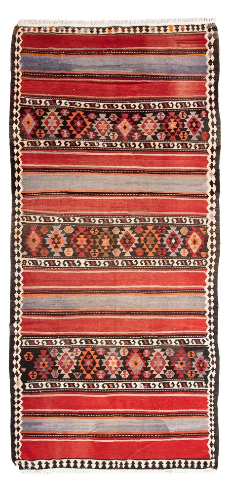 Kelim Teppich - Old 310 x 140 cm - mehrfarbig