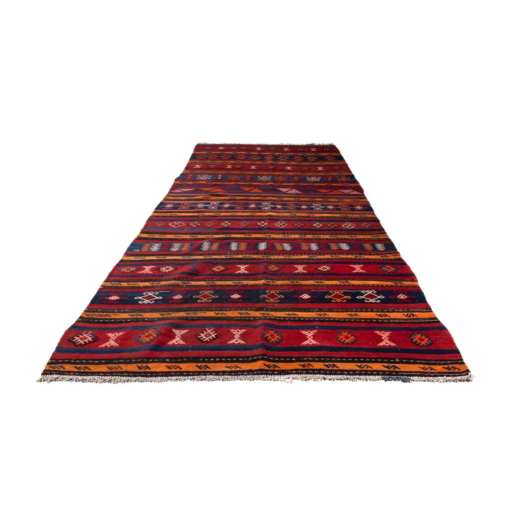 Kelim Teppich - Old 325 x 130 cm - mehrfarbig
