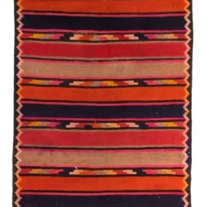Kelim Teppich - Old 340 x 125 cm - mehrfarbig