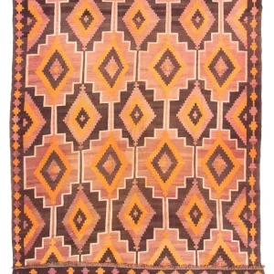Kelim Teppich - Old - 460 x 280 cm - mehrfarbig