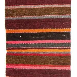 Kelim Teppich - Old 80 x 57 cm - mehrfarbig
