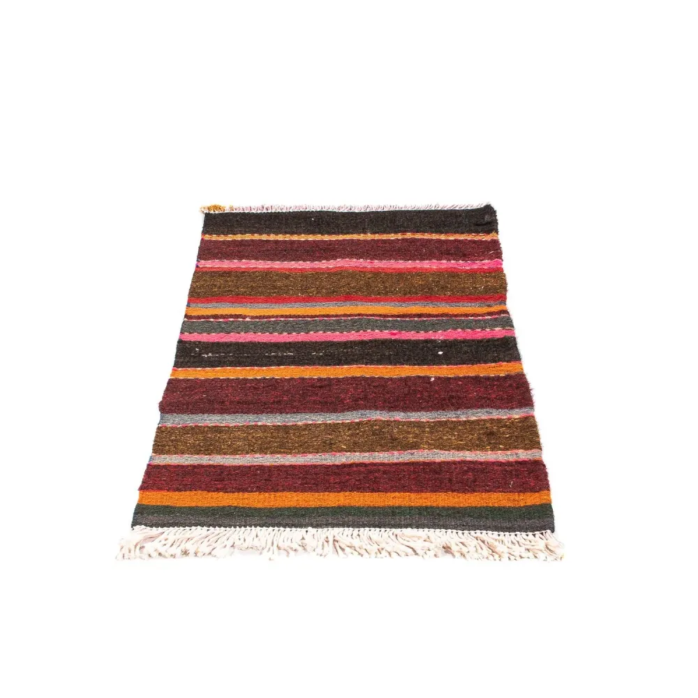 Kelim Teppich - Old 80 x 57 cm - mehrfarbig