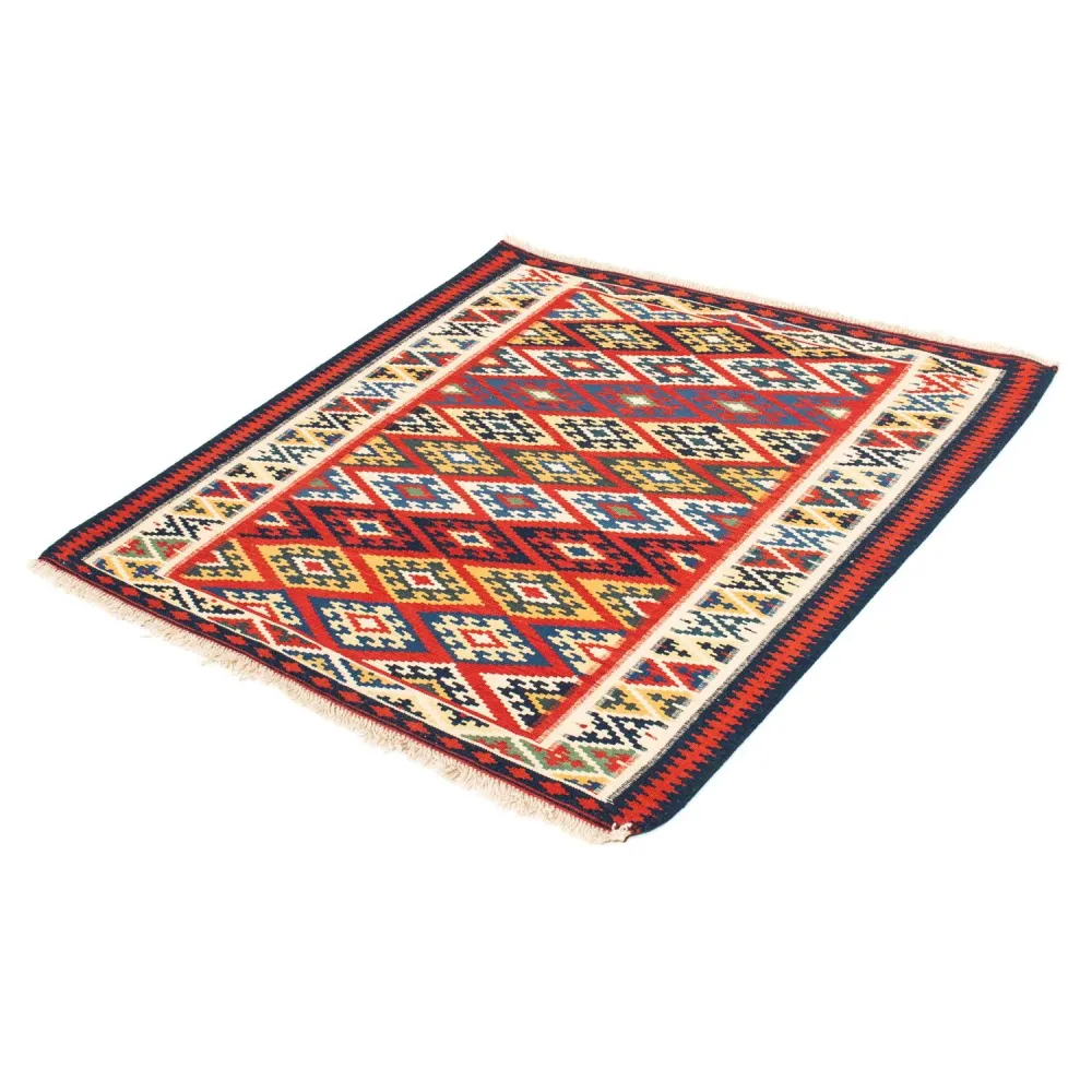 Kelim Teppich - Oriental 104 x 103 cm - mehrfarbig