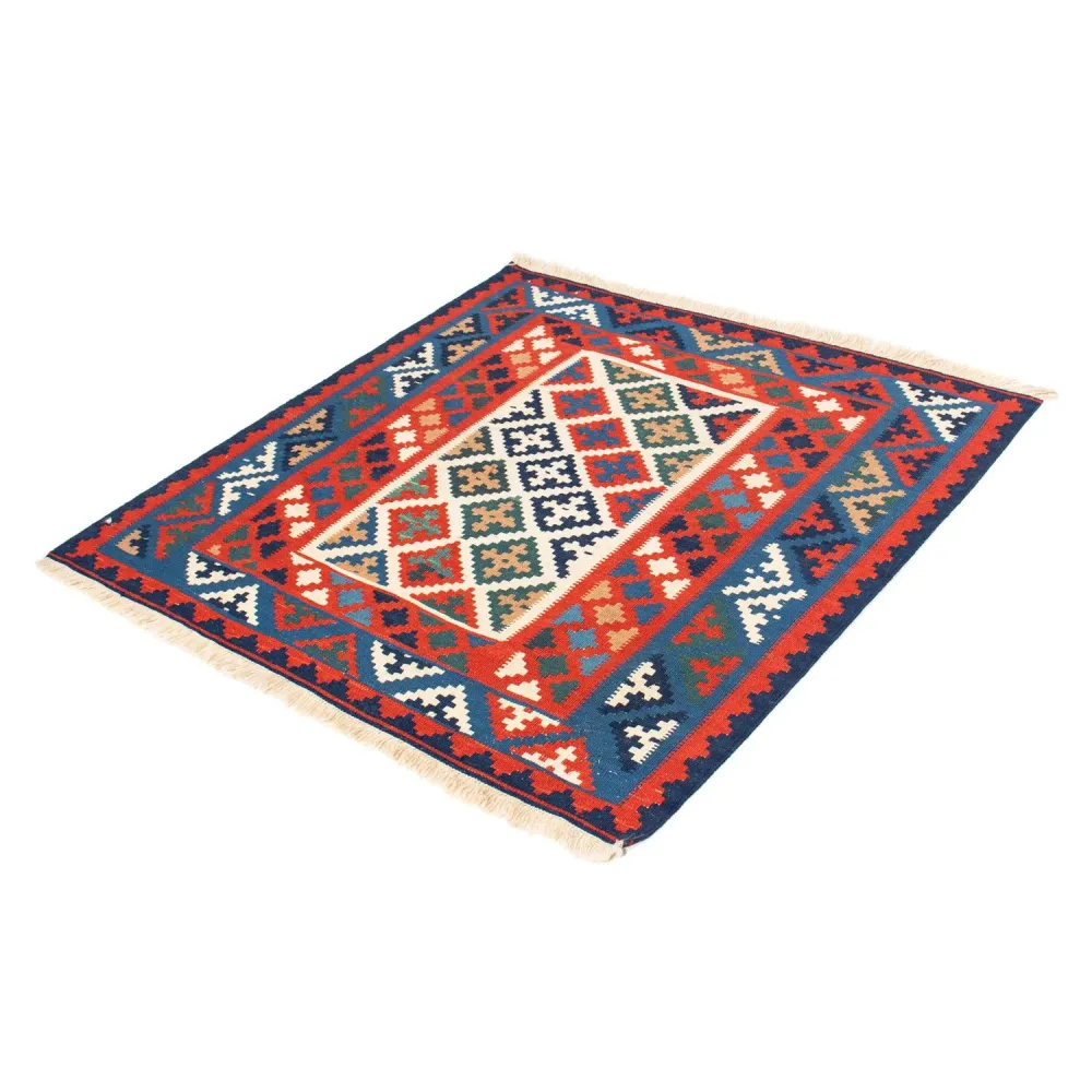 Kelim Teppich - Oriental 105 x 104 cm - mehrfarbig