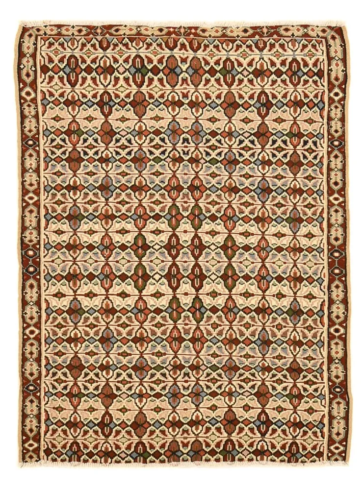 Kelim Teppich - Oriental - 135 x 100 cm - mehrfarbig