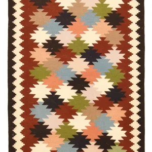 Kelim Teppich - Oriental - 144 x 98 cm - mehrfarbig