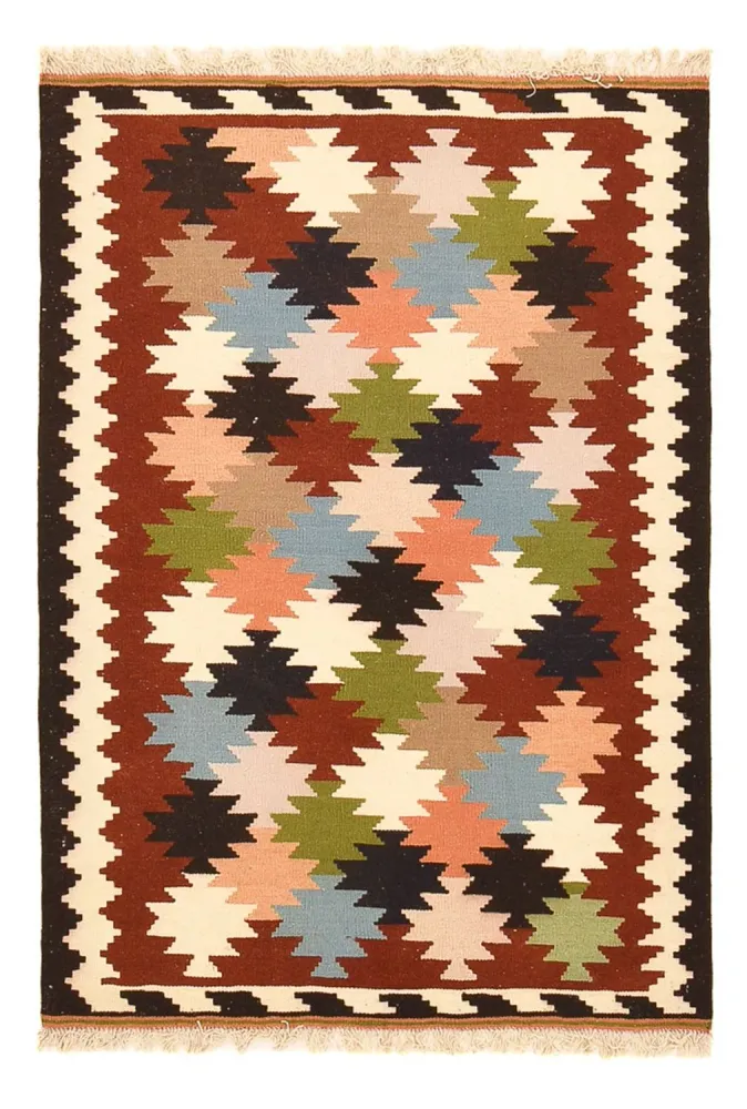 Kelim Teppich - Oriental - 144 x 98 cm - mehrfarbig