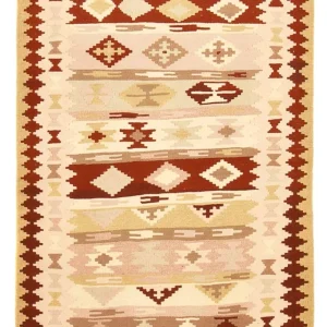 Kelim Teppich - Oriental - 146 x 104 cm - mehrfarbig
