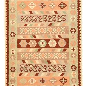 Kelim Teppich - Oriental - 147 x 98 cm - mehrfarbig