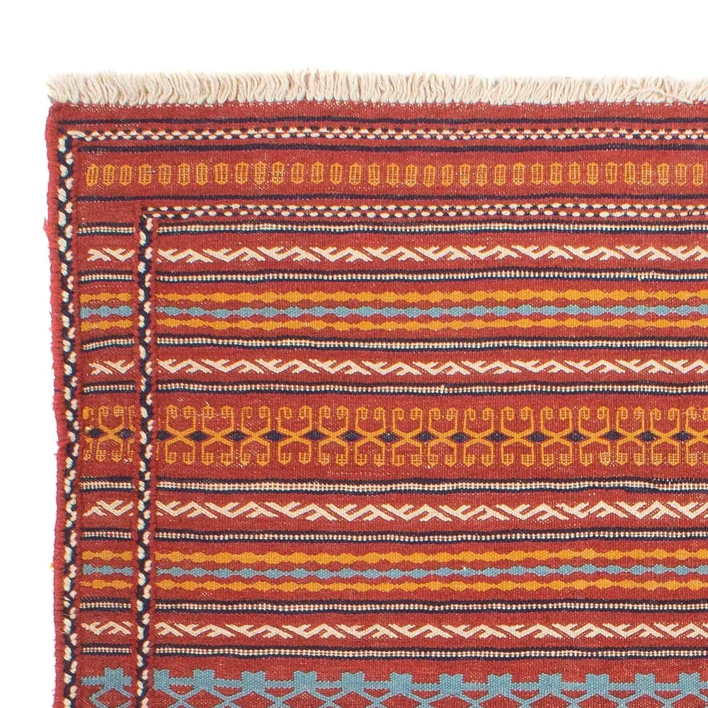 Kelim Teppich - Oriental - 150 x 100 cm - mehrfarbig