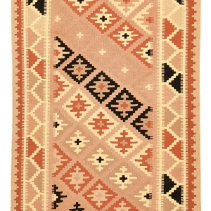 Kelim Teppich - Oriental - 150 x 100 cm - mehrfarbig