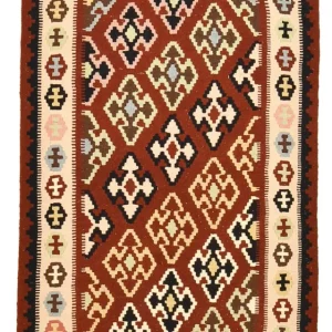 Kelim Teppich - Oriental - 150 x 102 cm - mehrfarbig