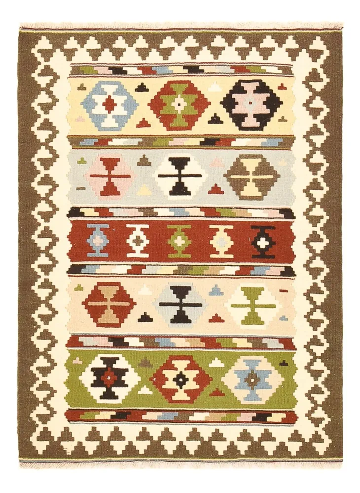 Kelim Teppich - Oriental - 150 x 106 cm - mehrfarbig