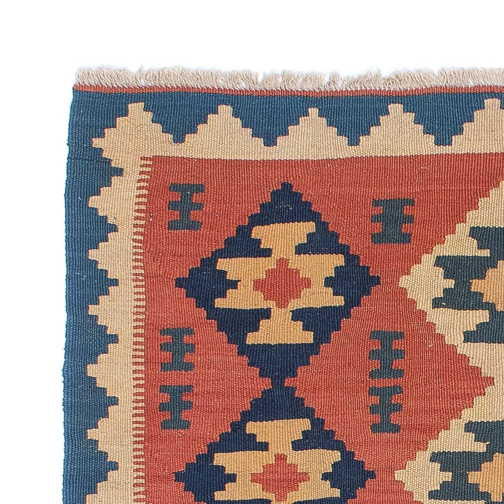 Kelim Teppich - Oriental 150 x 108 cm - rost