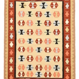 Kelim Teppich - Oriental - 152 x 107 cm - mehrfarbig