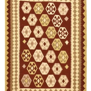 Kelim Teppich - Oriental - 155 x 100 cm - mehrfarbig