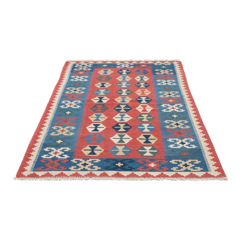 Kelim Teppich - Oriental 167 x 113 cm - blau