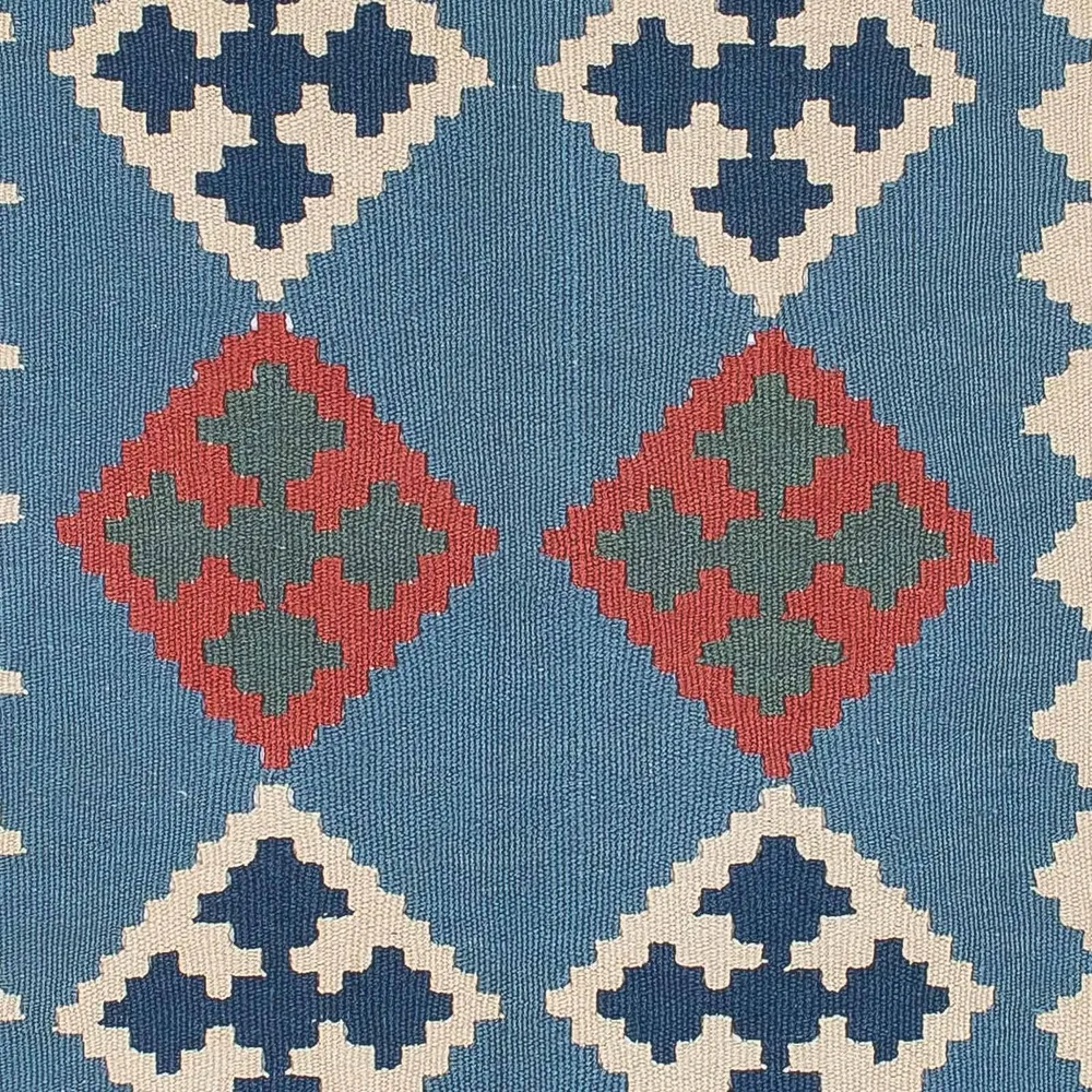 Kelim Teppich - Oriental 168 x 115 cm - blau