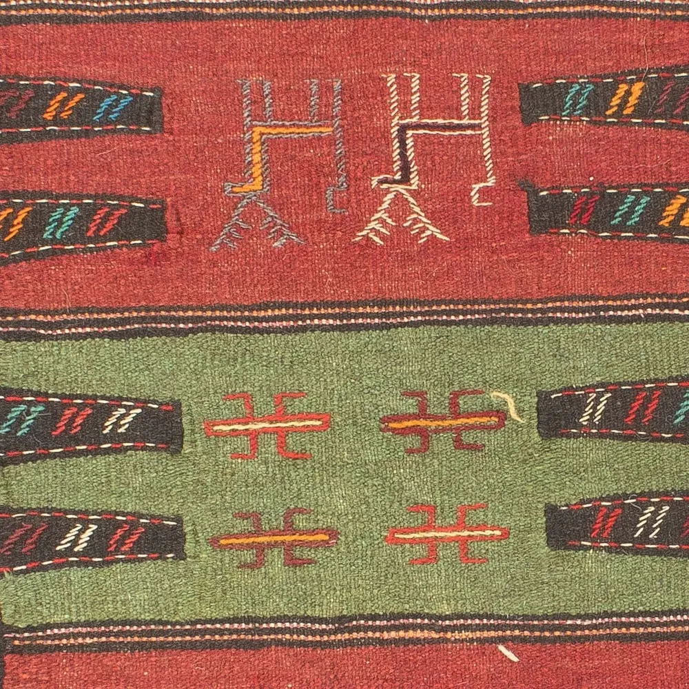 Kelim Teppich - Oriental - 170 x 100 cm - mehrfarbig