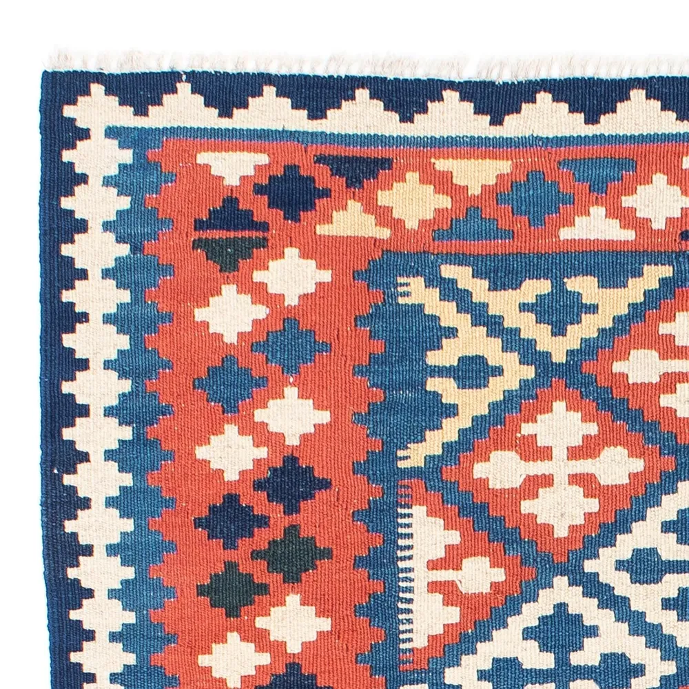 Kelim Teppich - Oriental 170 x 115 cm - blau