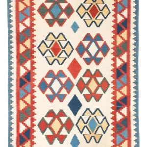 Kelim Teppich - Oriental 175 x 120 cm - beige