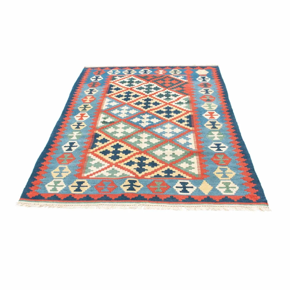 Kelim Teppich - Oriental 175 x 124 cm - blau
