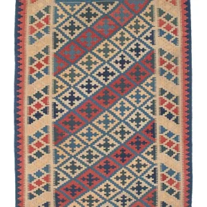 Kelim Teppich - Oriental 176 x 122 cm - mehrfarbig