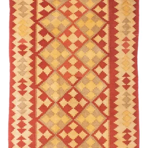 Kelim Teppich - Oriental 182 x 125 cm - orange